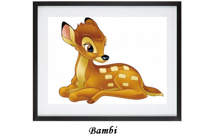 Bambi Framed Print